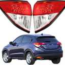 Pair Tail Light Assembly For 2016-2022 Honda HRV Taillight