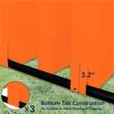 PureFit Outdoor Curtains for Detachable Sticky Tab Top Patio Waterproof  Weatherproof, UV and Fade Resistant Outside Curtains for Gazebo, Porch, Pergola, Privacy Curtain, 54 x 84 in, 2 Panels, Orange