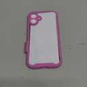 Diaclara Designed for iPhone 16 Plus Case 6.7 Inch,Upgraded [Full Camera Protection] Full Body Rugged Clear Bumper Case with Built-in Privacy Screen Protector for iPhone 16 Plus,Pink