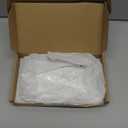 Livabber Napkin Holder, Metal Napkin Storage Modern Freestanding Tissue Paper Dispenser for Table Kitchen Countertop (Marble Base, Chrome)