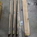 Floating Shelves, Paulownia Wood Wall Shelves for Bathroom/Living Room/Bedroom/Kitchen/Home Office, Natural Wood Floating Shelf for Home Storage & Organization, Set of 4,  47x6x1