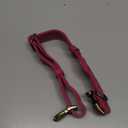 AirTag Dog Collar - Genuine Leather Dog Collar with Apple AirTag Holder and Metal Buckle - Smart GPS Tracking Pet Collars (Pink, XS, 9"-12" Neck Fit)