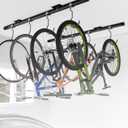 Bike Rack Celling Mount for Garage, Indoor Hangers Storage for 8 Bicycles, Heavy-duty Adjustable Bike Hooks for Garage Ceiling Support up to 640 lbs