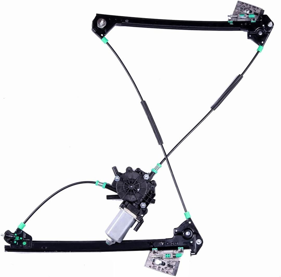 cciyu Power Window Regulator With Motor Replacement for 1997-2004 for Chevrolet for Corvette Front Left Driver Side