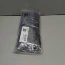 SHEWIN Womens Reverse Seam Snap-Button Henley Sweatshirt Casual Loose High Low Split Pullover Tops (Black)