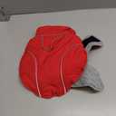 Lelepet Warm Dog Coat Waterproof Dog Jacket Reflective Fleece Vest with Adjustable Buckle Hook & Loop, Windproof Winter Jacket Dogs Coats for Small Medium Large Dogs, Red, S