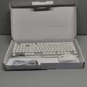 Wireless Keyboard and Mouse Combo - 9 Backlit Effects, Wrist Rest, Double-Shot Keycaps, Metal Panel, Long-Lasting Rechargeable, 2.4G Keyboard Mouse Set for Windows Mac PC Laptop  Sablute (White)