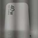 4-in-1 Retractable Gan Wall Charger Plug USB C,Travel Essentials Brick Multiport, 3ft Lightening+ Type C Cables,40W Fast Charging Foldable Block for iPhone 17 Pro/16/15/14/13,iPad,Galaxy