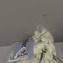 Veryhome 20Pcs White Hydrangea Artificial Flowers, Ivory Faux Hydrangea Flowers, Silk Flowers Heads with Stems, Fake Hydrangeas for Home Decor Wedding Party Centerpieces DIY Floral Arrangements