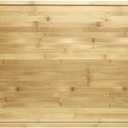 LinTimes Extra Large Bamboo Cutting Board for Kitchen, 30 x 20 Inch Wooden Cutting Board for Kitchen, with Juice Groove and Handles, Over Sink Chopping Board for Meat, Vegetables, Turkey Carving, Bbq