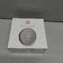 Google Nest Thermostat - Smart Thermostat for Home - Programmable Wifi Thermostat - Charcoal