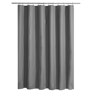 Barossa Design Gray Shower Curtain Liner Standard Size, Dark Gray