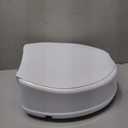 PEPE Mobility - Raised Toilet Seat for Seniors 6 inch (Fits Round and Elongated up to 15"), Lid, Handicap Riser