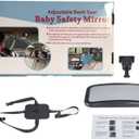 Rotatable Rearview Auxiliary For Kids Adjustable Car Rearview Rear For Seat Accessories Monitor Children Auxiliary Mounting Kit For Car Truck 360  Rotation Car Baby Seat Inside