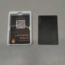 Ultra-Thin Air Tag Wallet Tracker Card 0.094in IP68 Waterproof Bluetooth Tracker for Wallets, Passport, Work with Apple Find My, Wireless Charging, Card Locator [Apple MFi Certified] iOS Only (1-Pack)