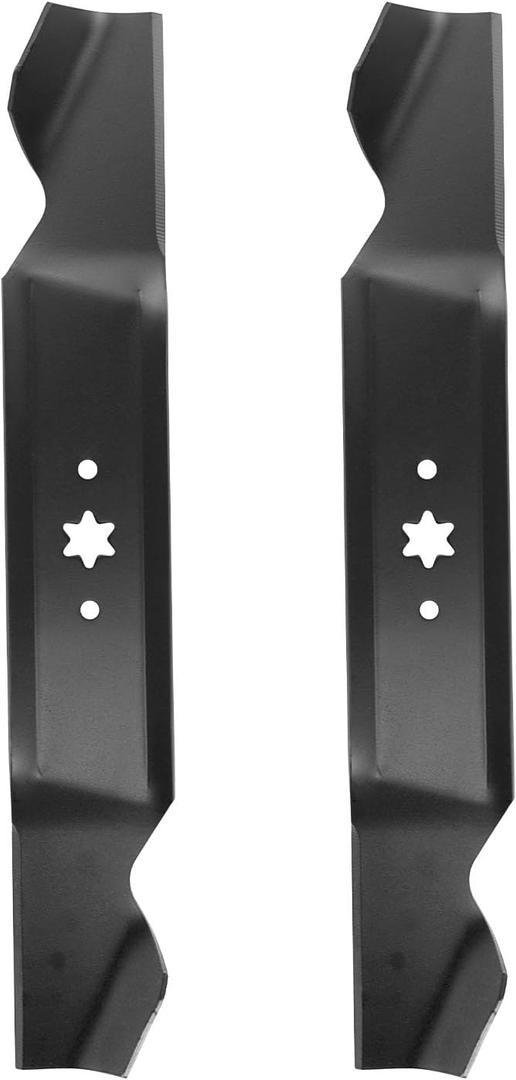 ACEBRI 38 inch mower blades for Cub Cadet for MTD for Troy-Bilt for Bolens 742-0610, 942-0610A Mower Blades, for Cub Cadet Troy-Bilt LT3800 LT1300 LT1450 LT1700 for MTD 38 inch blades, 2Pack