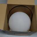 Globe Electric Integrated USB Rechargeable Color Changing Portable Sphere Table Lamp (Includes LED Light Bulb): Modern Dimmable Desk Accent