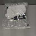 beautyin Cotton Camisole Tops for Women Shelf Bra Adjustable Spaghetti Strap Tank Top Basic Cami Undershirt (Small, White/Black 2 Pack)