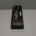 TAIFF Curves | 1 1/2" Curling Iron  Black Titanium Hair Curler with Clamp | Dual Voltage | 9ft Swivel Cord | Professional Styling Tool for All Hair Types | Fixed Temperature 410F