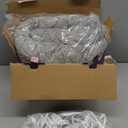 Electric Blanket King 100" x 90" - Soft Flannel Sherpa Heated Blanket with Dual Control, 5 Heating Levels & 10 Hours Auto Off, Heating Blanket with ETL Certification (Grey)