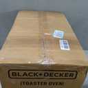 Black+Decker Countertop Convection Toaster Oven, 8 One-touch Cooking Functions, Stainless Steel, Extra-deep Interior