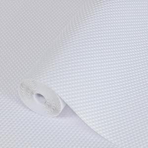 Hersvin Shelf Liners 20 in x 20 ft EVA Drawer Mats, Non-Adhesive Cupboard Pad, Kitchen Cabinet Lining Fridge Cushion (White Dot, 50.8cmx610cm)