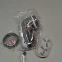 BEAUTURAL Fabric Shaver and Lint Remover, Sweater Defuzzer with 2-Speeds, 2 Replaceable Stainless Steel Blades, Battery Operated, Remove Clothes Fuzz, Lint Balls, Pills, Bobbles Gray