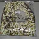 Olivachel Artificial Flowers Faux Plum Cherry Blossom Branches Fake Long Flower Stems for Home Wedding Party Decoration (White, 4Pcs/Pack)