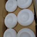 Aignis 24pcs Flameless Floating Candles Waterproof, 200Hr 3LED Floating Tea Lights with Battery, Water-Activated Candles for Pool, Wedding Centerpieces, Bath & Spa, Easter Decoration (Elegant White)