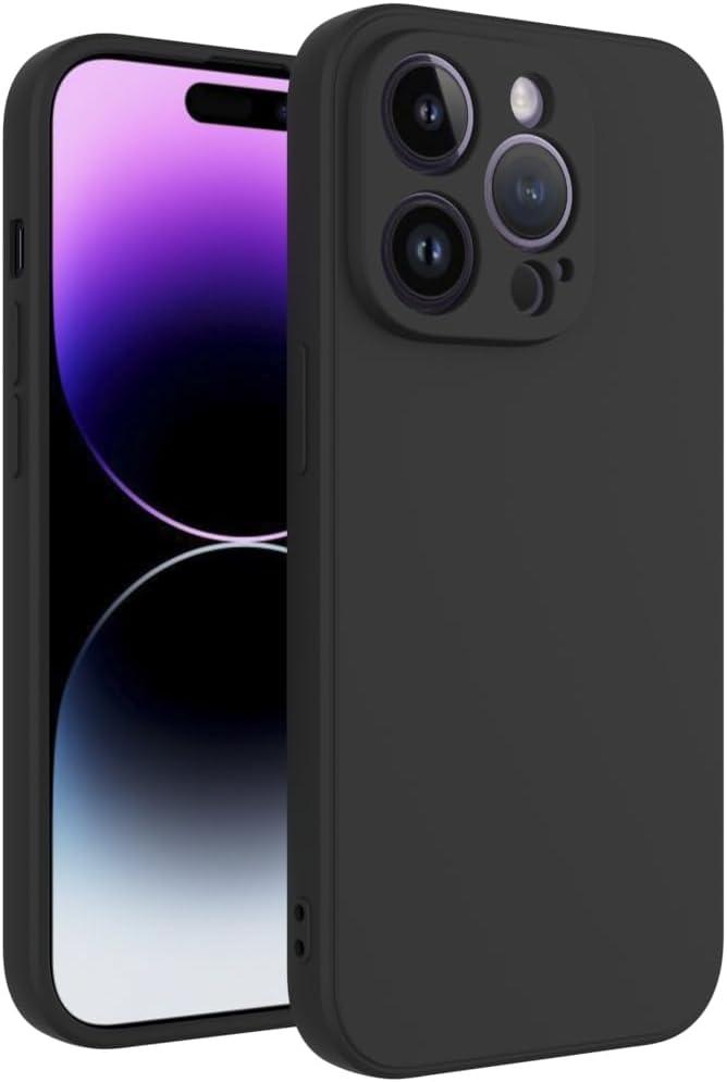 for iPhone 16 Pro Max Case Black, Scratch Resistant with Soft Touch, Slim Thin Phone Cover for iPhone 16 Pro Max