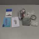 BEAUTURAL Fabric Shaver and Lint Remover, Sweater Defuzzer with 2-Speeds, 2 Replaceable Stainless Steel Blades, Battery Operated, Remove Clothes Fuzz, Lint Balls, Pills, Bobbles Gray