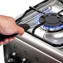 Ozeri Piezoelectric Stove Lighter, Flameless (Black)