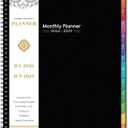 2026-2029 Monthly Planner/Calendar - 3 Year Planner 2026-2029, JULY 2026 - JUNE 2029, 36-Months Monthly Planner, 9" x 11", 3 Year Calendar Planners with Colorful Tabs, Pocket, Inner Pocket - Black