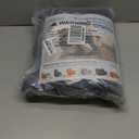 Genina 100% Waterproof Sectional Couch Covers for L Shaped Chaise Lounge Right, Anti-Slip Sectional Cover Furniture Protector Couch Cover for Dogs Pets, 1 Piece (Navy Blue, Right Chaise Cover)