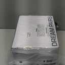 DREAM PAIRS Fold-over Knee High Boots Comfort Low Heel Slouchy Boot Stylish Buckle Long Tall Boots for Women (9.5, Black)