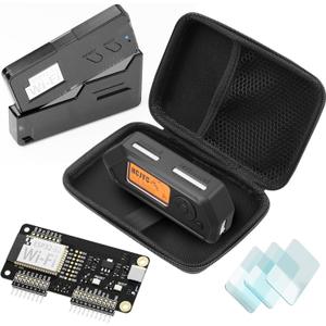 Wi-Fi Developer Board for Flipper Zero - All-in-One Complete Starter Kit with Full Protection (New Black)