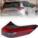 Huray Right LED Outer Tail Light Fit for Nissan Rogue 2021-2024, RH Taillight Tail lamp Rear Brake Lamp Assembly OE Style Replacement for NI2805122 265506RR0A Passenger Side