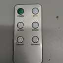 Replacement Remote Control for Holmes 32510394 Compatible with 9" Twin Digital Window Fan, White