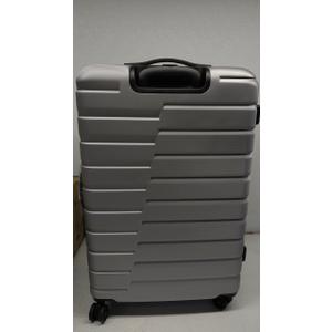 COOLIFE Expandable Suitcase PC ABS TSA Luggage 3 Piece Set Lock Spinner Carry On (Sliver)