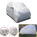 Cnthan7 Auto Full Cover Sun Dust Rain Resistant Protection for Mercedes Benz Smart Auto