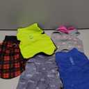 Reginary 10 Pack Medium Dog Sweaters Fleece Pet Dog Clothes with Leash Ring Soft Warm Winter Puppy Plaid Shirt (Stylish)