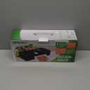 Vacuum Sealer for Food, 95kPa Food Saver Vacuum Sealer Machine, 135W Fast-Sealing with Easy Tear Cutter, Built-in Bag Storage, 9-in-1 Compact Food Vacuum Sealer Machine with 10 ft Bag Roll (Black)