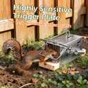 Squirrel Traps, Outdoor Heavy-Duty Squirrel Traps, Rodent Trap for Patios, Squirrel Trap for Outdoor Use, Garden Use