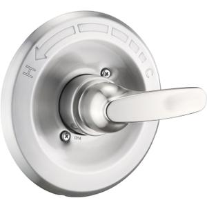 Replacement for Delta 13/14 Series Shower Trim Kit, Shower Cover Plate with Handle (Valve& Catridge Not Inclued) (Brushed Nickel)