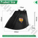 138-7502 Deflector Shield Compatible with Exmark Quest E S Series & Toro 74690 74691 74694 74695 75743 Mower, Fits Models QZE725GKC42200 QZE725GKC50200 QZS735GKC54200 QZS708GEM54200