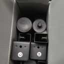 King Size Bed Frame with LED, 7 Inch Metal Steel Bedframe for Box Spring and Mattress, Heavy Duty Basics Bed Base, Noise Free, Easy Assembly, Black, Adjustable