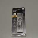 GE 4-Device Universal Remote Control, Designer Series, Brushed Nickel/Silver, 33709