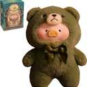 Lulu The Piggy Pig Vintage Bear Blind Box Figures 6PCs Plush Pendant Cute Collectible Toys Kawaii Birthday Gifts (Whole set)
