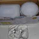 52 PCS Food Storage Containers with Lids Airtight (26 Lids & 26 Containers)- Reusable Plastic Leakproof Meal-Prep Container for Kitchen Storage Organization Microwave/Dishwasher Safe with Labels & Pen