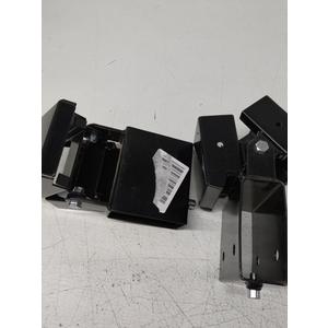 2 Pack Black Metal Hardware